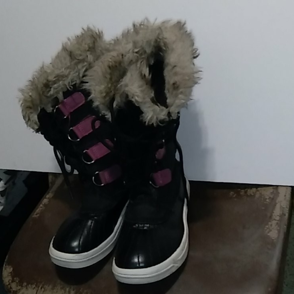 A pair of Leather shoes for little girls